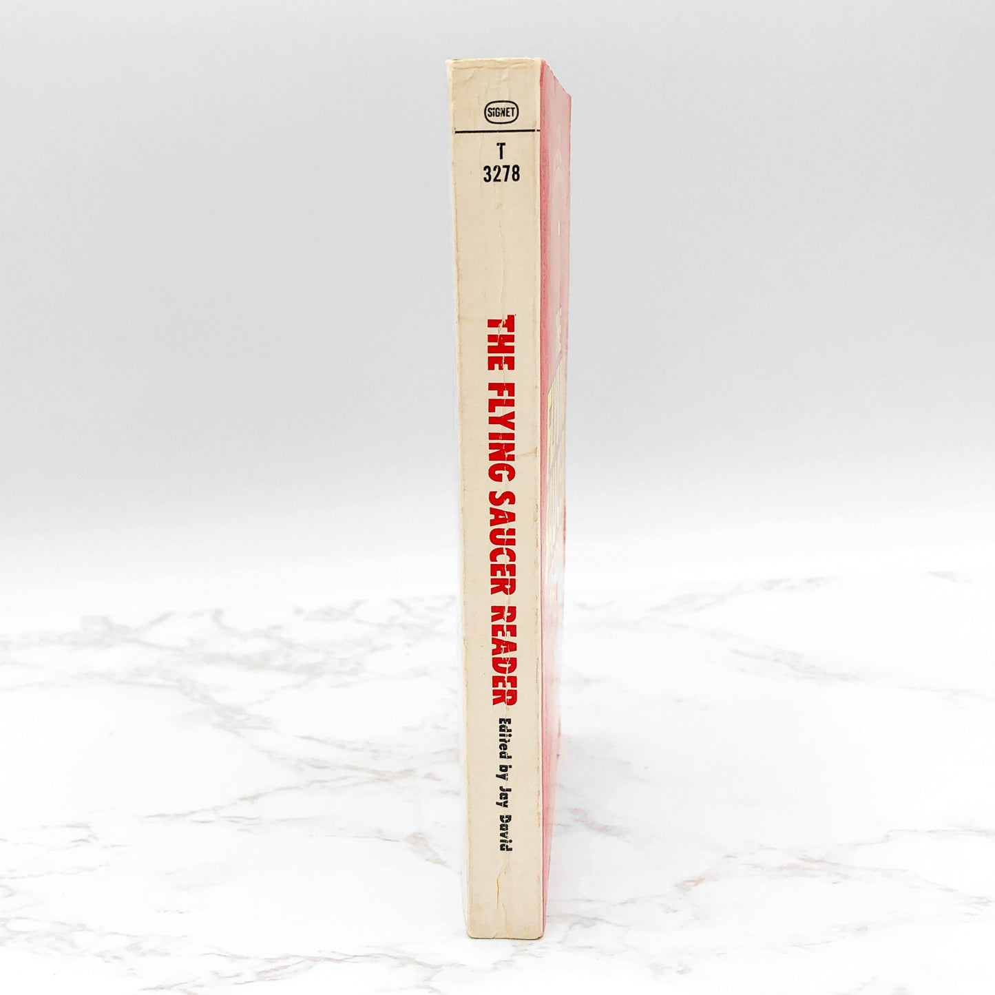 The Flying Saucer Reader edited by Jay David [FIRST PAPERBACK PRINTING] 1967 • Signet