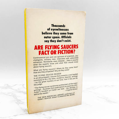 The Flying Saucer Reader edited by Jay David [FIRST PAPERBACK PRINTING] 1967 • Signet