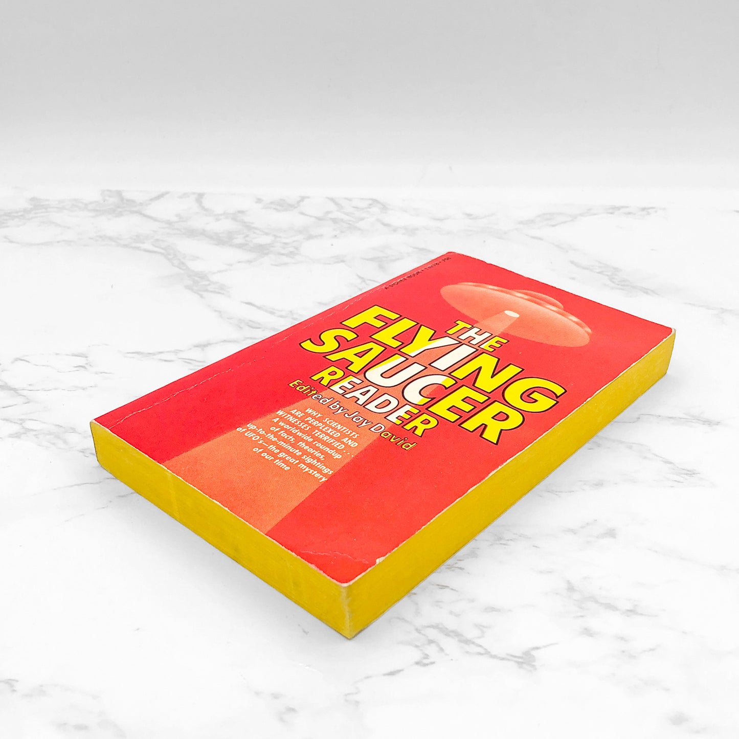 The Flying Saucer Reader edited by Jay David [FIRST PAPERBACK PRINTING] 1967 • Signet