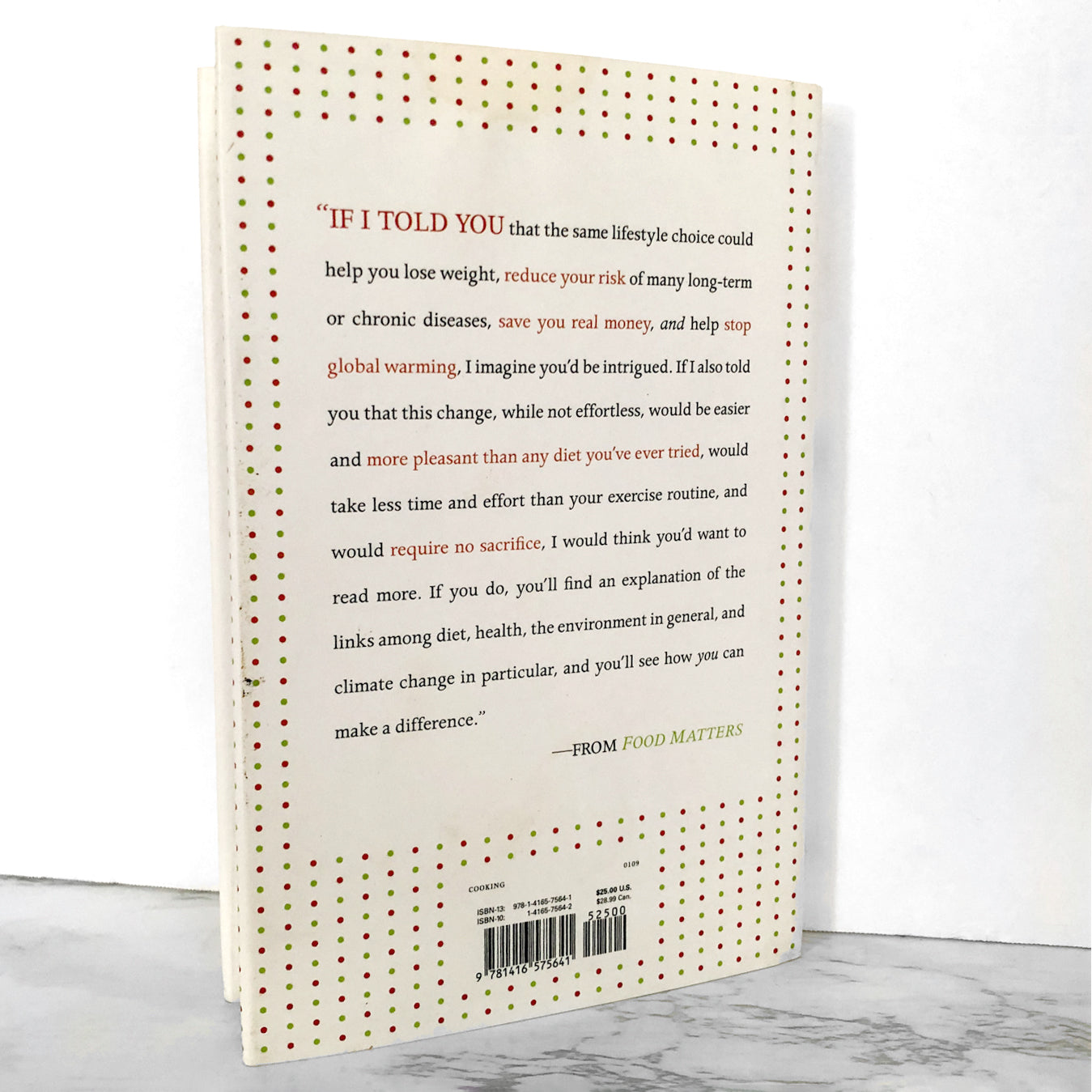 Food Matters: A Guide to Conscious Eating by Mark Bittman [FIRST EDITION] 2008 • Simon & Schuster