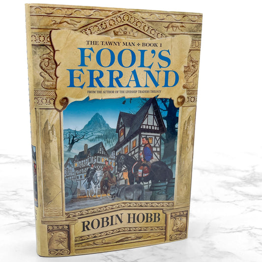 Fool's Errand by Robin Hobb [2002 HARDCOVER] BCE • Tawny Man #1 • Bantam Spectra