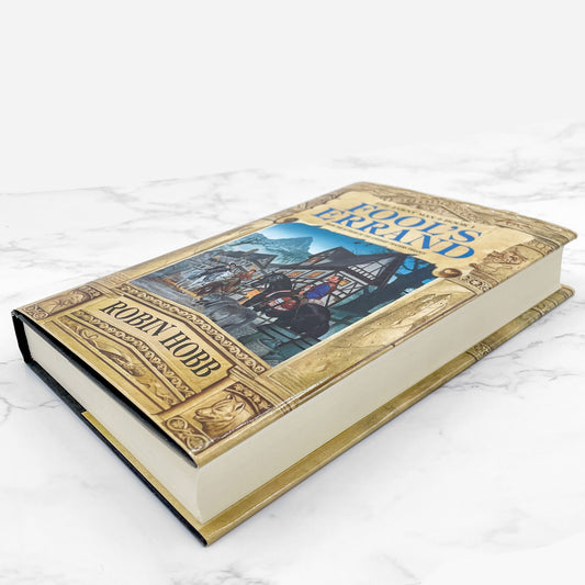 Fool's Errand by Robin Hobb [2002 HARDCOVER] BCE • Tawny Man #1 • Bantam Spectra
