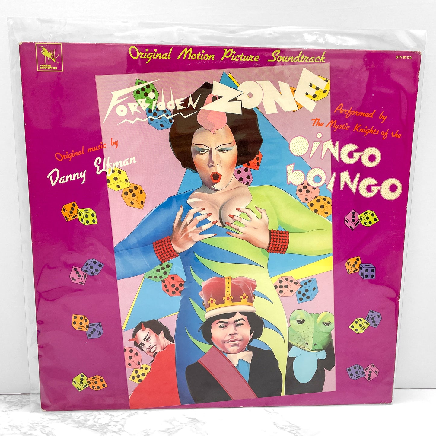 Forbidden Zone – Original Motion Picture Soundtrack by Danny Boyle & Oingo Boingo [VINYL LP] 1983 • First Pressing! •  Varèse Sarabande