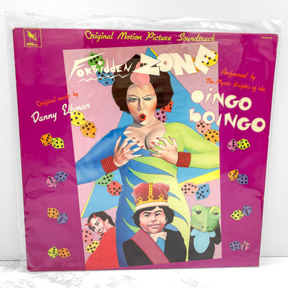 Forbidden Zone – Original Motion Picture Soundtrack by Danny Boyle & Oingo Boingo [VINYL LP] 1983 • First Pressing! •  Varèse Sarabande