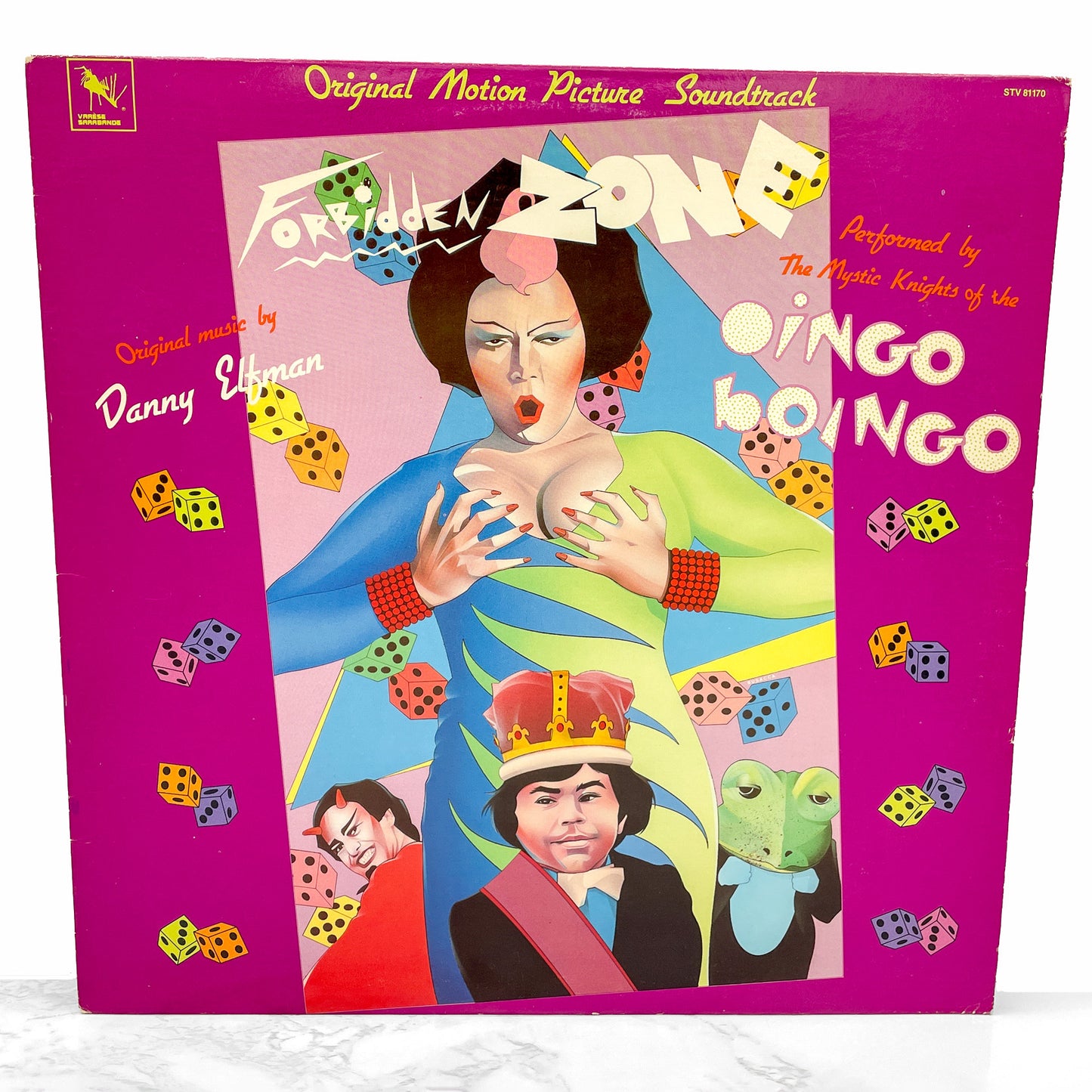 Forbidden Zone – Original Motion Picture Soundtrack by Danny Boyle & Oingo Boingo [VINYL LP] 1983 • First Pressing! •  Varèse Sarabande