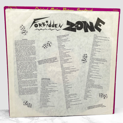 Forbidden Zone – Original Motion Picture Soundtrack by Danny Boyle & Oingo Boingo [VINYL LP] 1983 • First Pressing! •  Varèse Sarabande