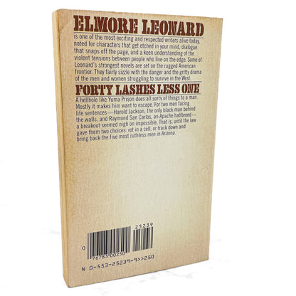Forty Lashes Less One by Elmore Leonard [1985 PAPERBACK] Bantam