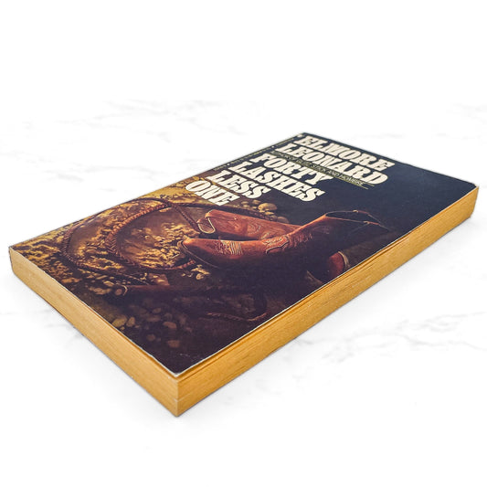 Forty Lashes Less One by Elmore Leonard [1985 PAPERBACK] Bantam