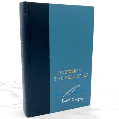 For Whom the Bell Tolls by Ernest Hemingway [VINTAGE HARDCOVER] BCE • Scribner