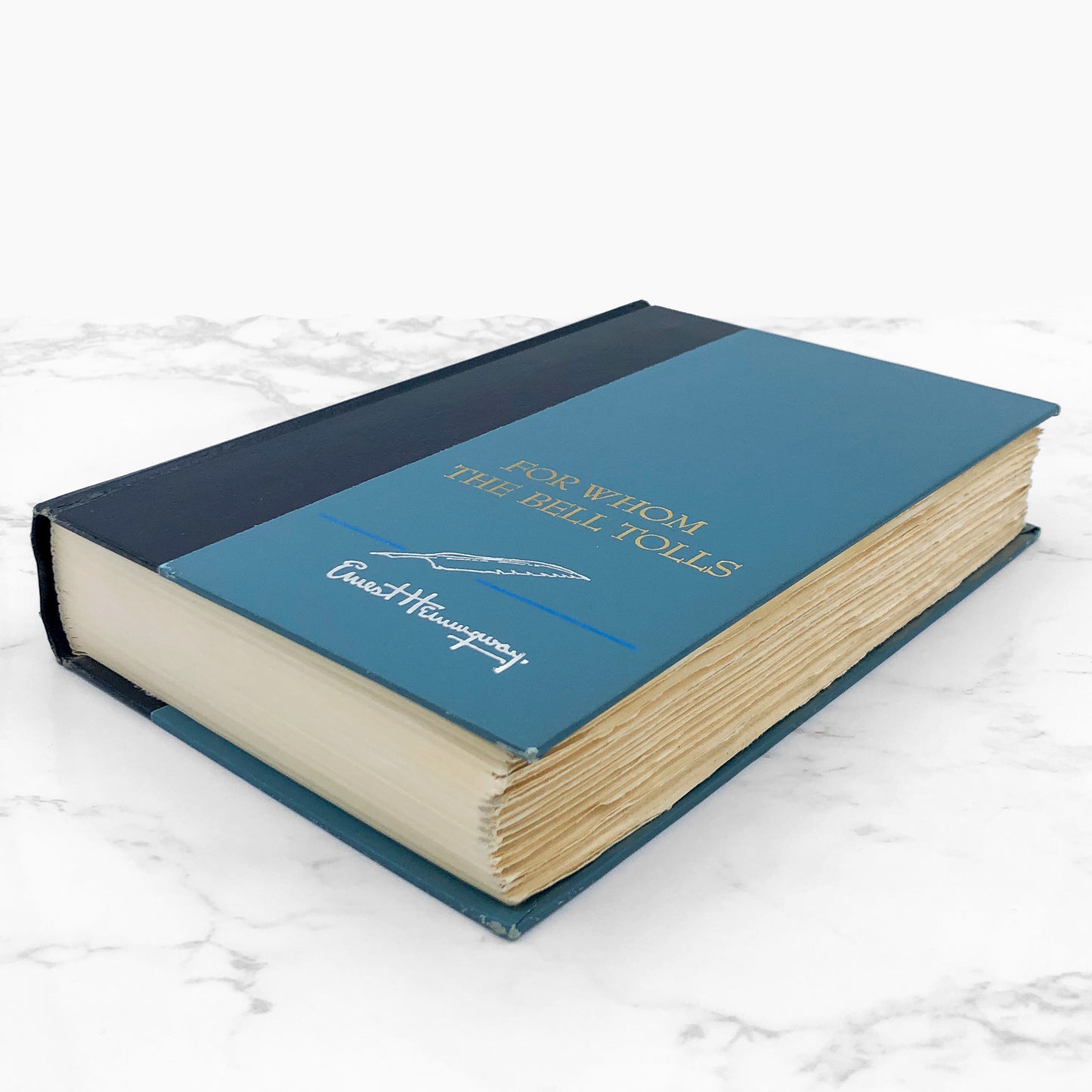 For Whom the Bell Tolls by Ernest Hemingway [VINTAGE HARDCOVER] BCE • Scribner