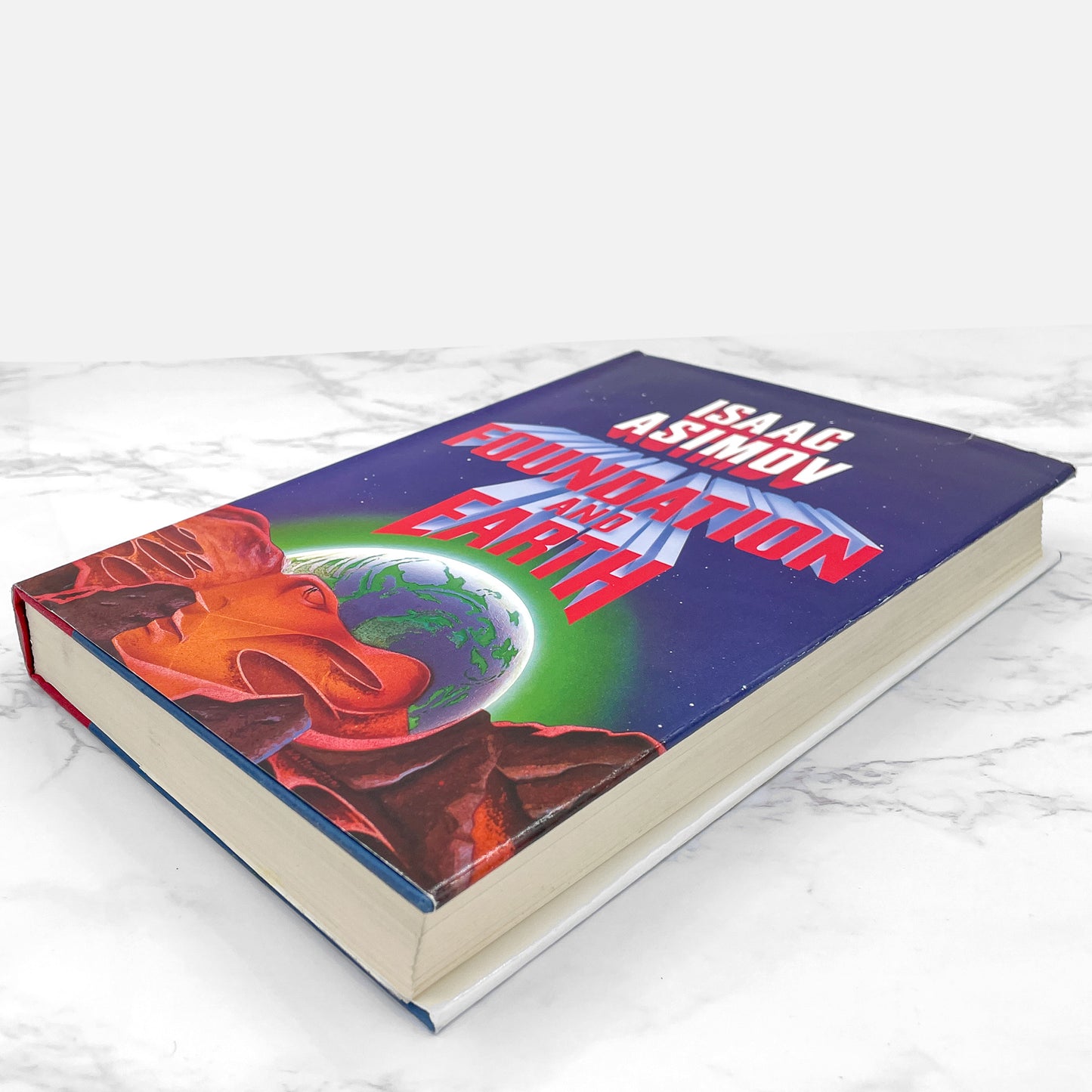 Foundation and Earth by Isaac Asimov [1986 HARDCOVER] Doubleday • Foundation #5