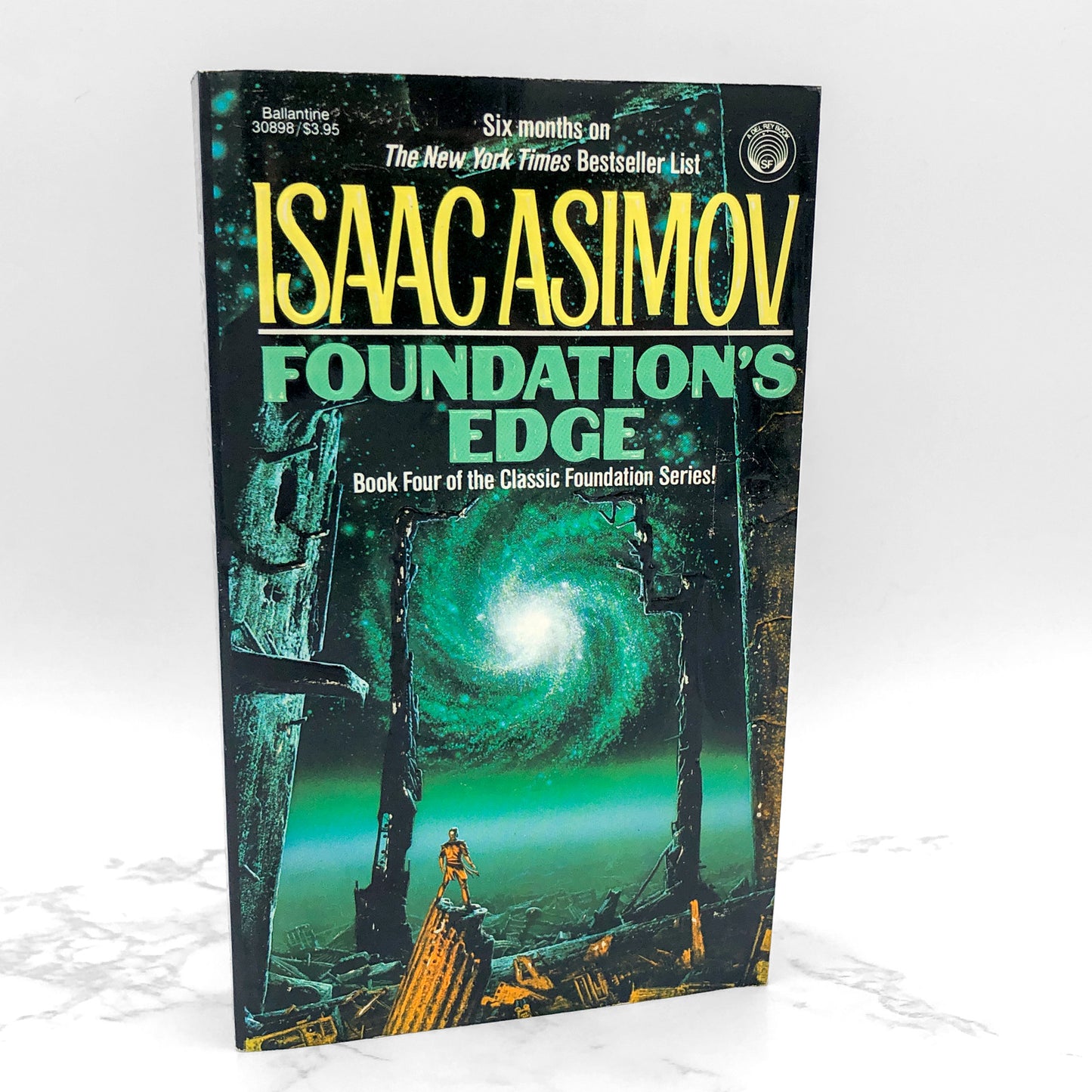 Foundation's Edge by Isaac Asimov [FIRST PAPERBACK PRINTING] 1983 • Del-Rey