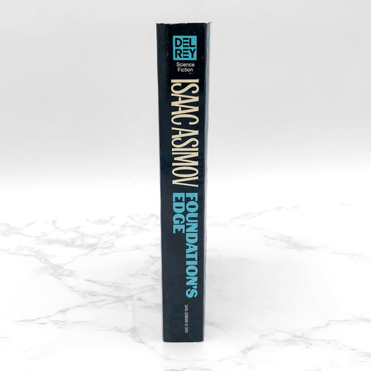 Foundation's Edge by Isaac Asimov [FIRST PAPERBACK PRINTING] 1983 • Del-Rey