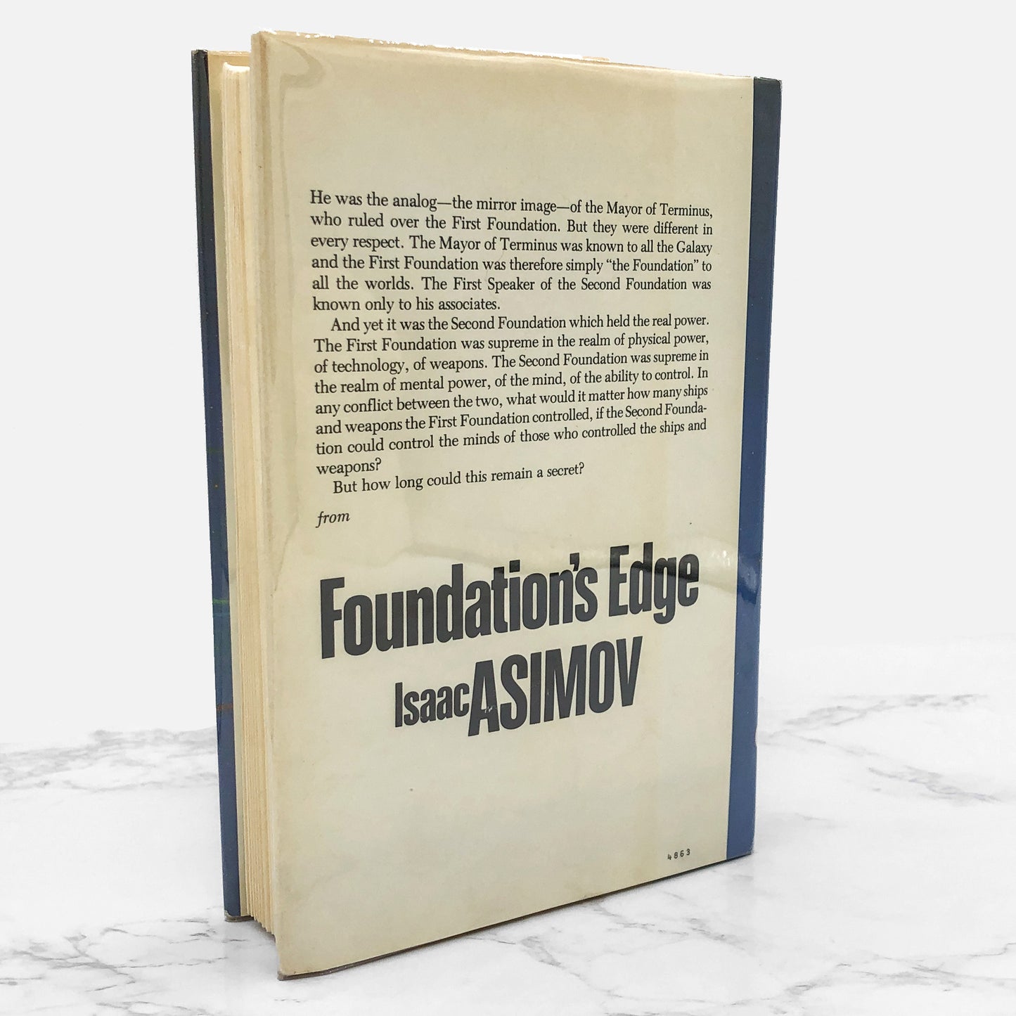 Foundation's Edge by Isaac Asimov [1982 HARDCOVER] BCE • Doubleday & Company