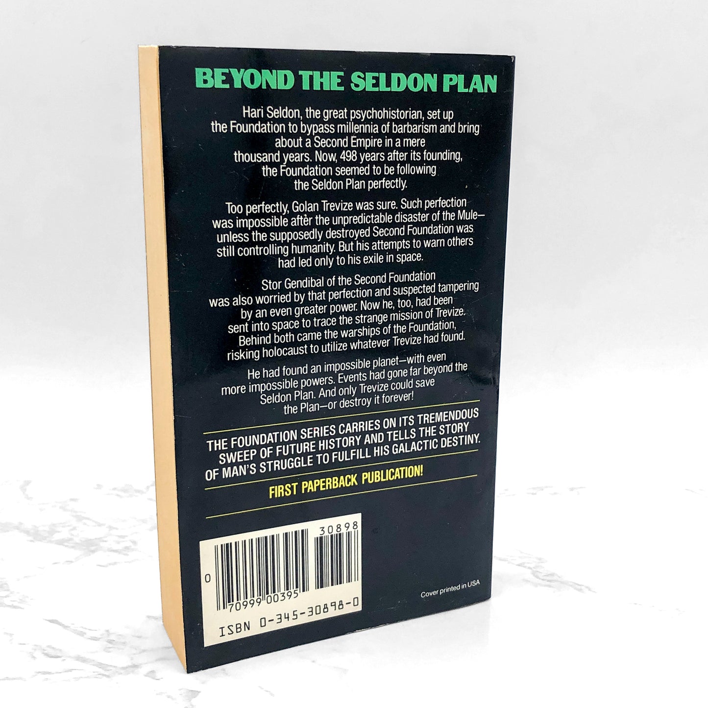 Foundation's Edge by Isaac Asimov [FIRST PAPERBACK PRINTING] 1983 • Del-Rey