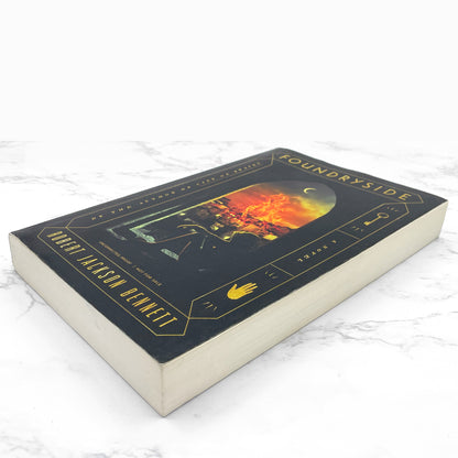 Foundryside by Robert Jackson Bennett SIGNED! [UNCORRECTED PROOF] • Crown