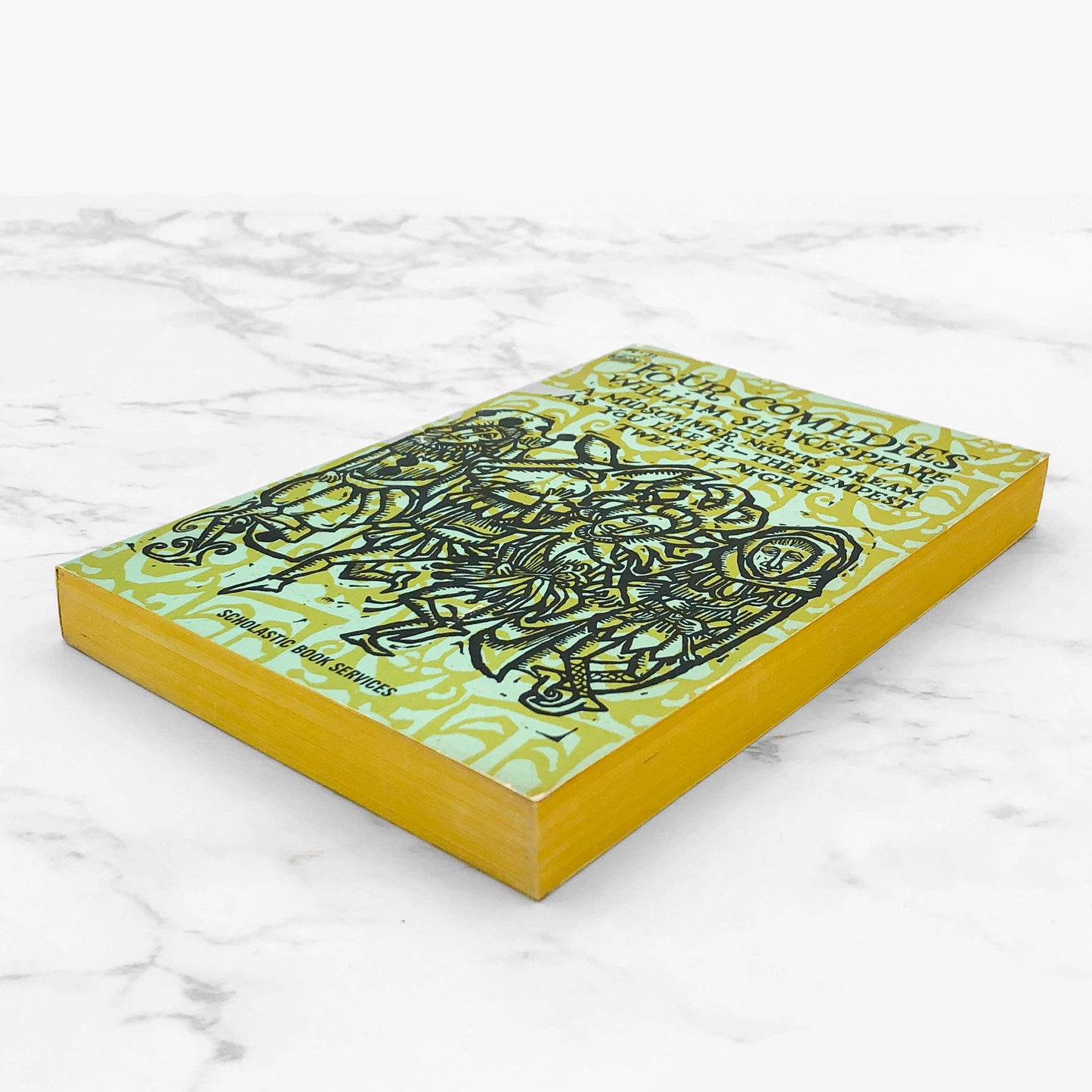 Four Comedies: As You Like It, The Tempest, A Midsummer Night's Dream & Twelfth Night by William Shakespeare [1966 PAPERBACK]