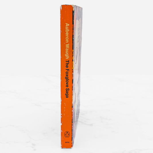 The Foxglove Saga by Auberon Waugh [U.K. PAPERBACK] 1966 • Penguin