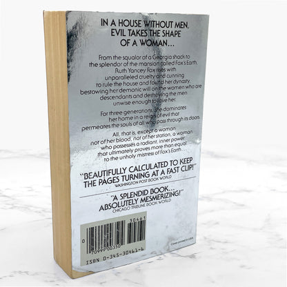 Fox's Earth by Anne Rivers Siddons [FIRST PAPERBACK PRINTING] 1982 • Ballantine