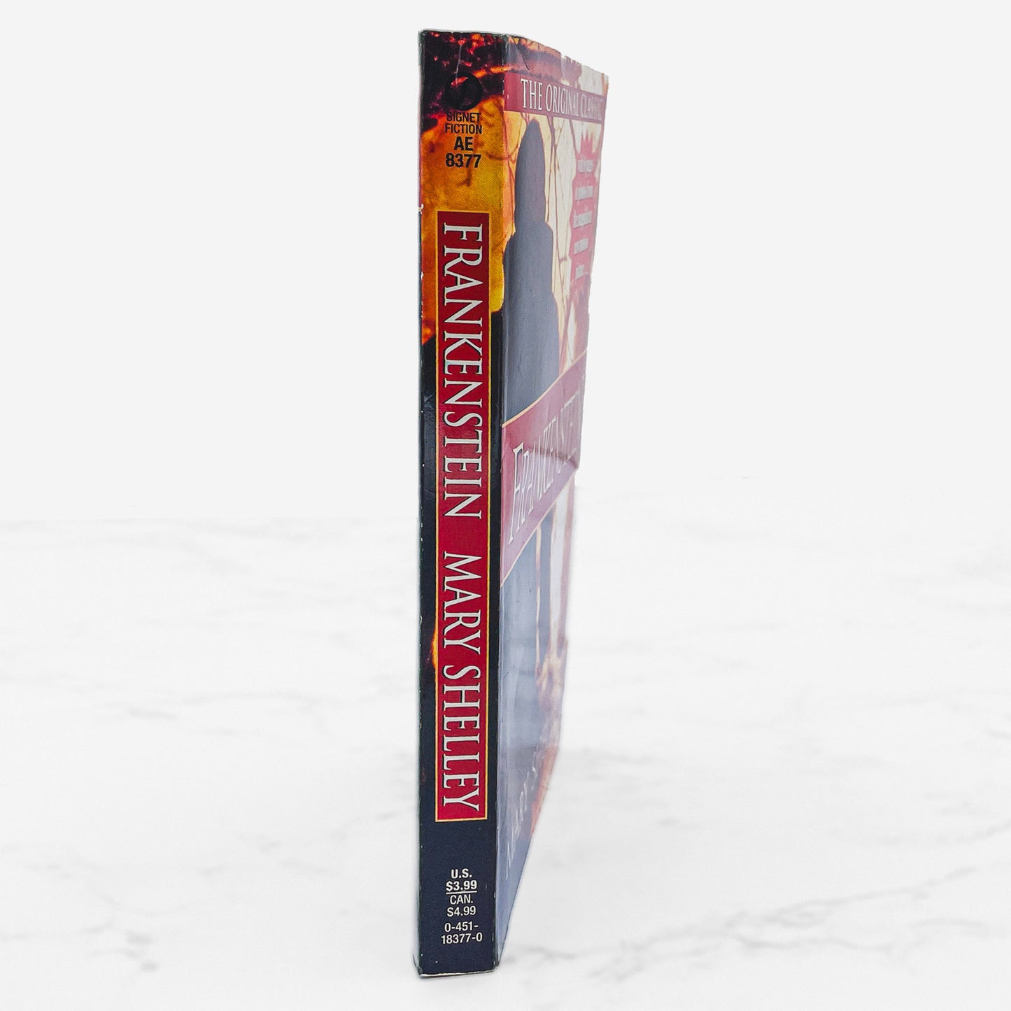 Frankenstein by Mary Shelley [MOVIE TIE-IN PAPERBACK] 1994 • Signet