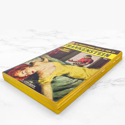 Frankenstein by Mary Shelley [1953 PAPERBACK] • Lion Books • Rare Robert Maguire Cover