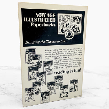 Frankenstein by Mary Shelley & Otto Binder [ILLUSTRATED TRADE PAPERBACK] 1973 Graphic Novel • Now Age