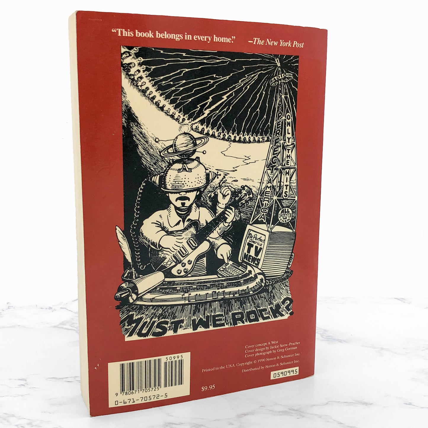 The Real Frank Zappa Book by Frank Zappa [FIRST EDITION PAPERBACK] 1989 • Poseidon Press