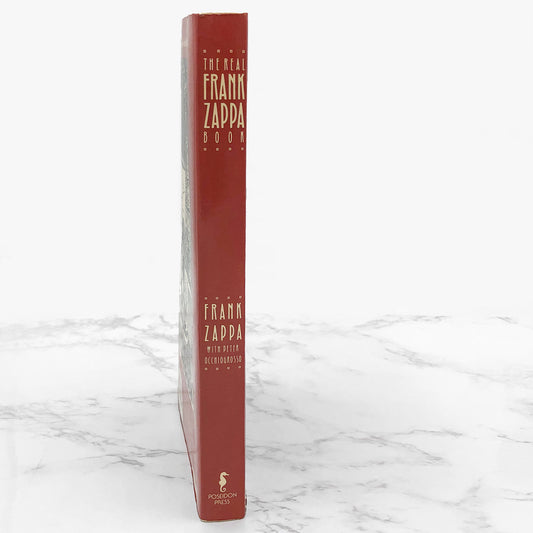 The Real Frank Zappa Book by Frank Zappa [FIRST EDITION PAPERBACK] 1989 • Poseidon Press