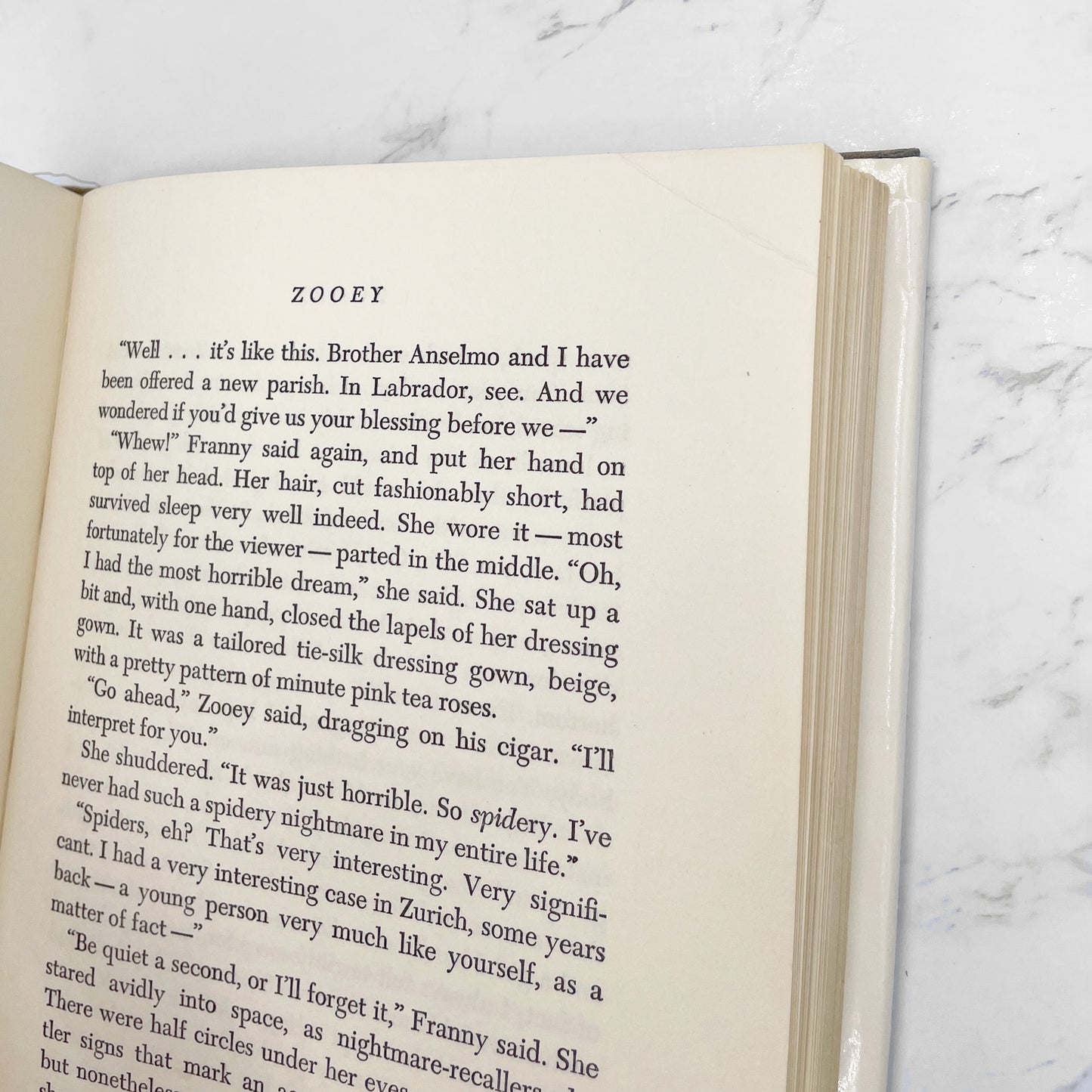 Franny and Zooey by J.D. Salinger [FIRST EDITION] 1961 • 12th Printing • Little Brown & Company