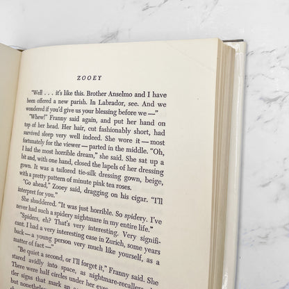 Franny and Zooey by J.D. Salinger [FIRST EDITION] 1961 • 12th Printing • Little Brown & Company