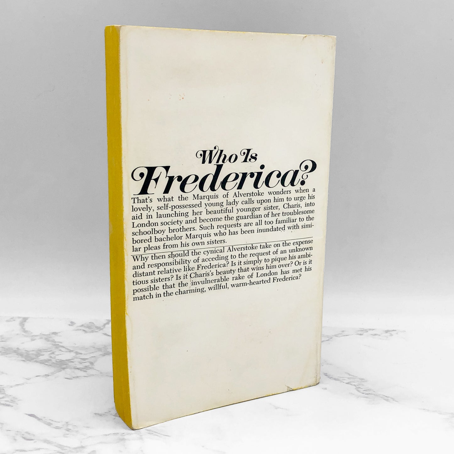 Frederica by Georgette Heyer [1973 PAPERBACK] • Bantam Books