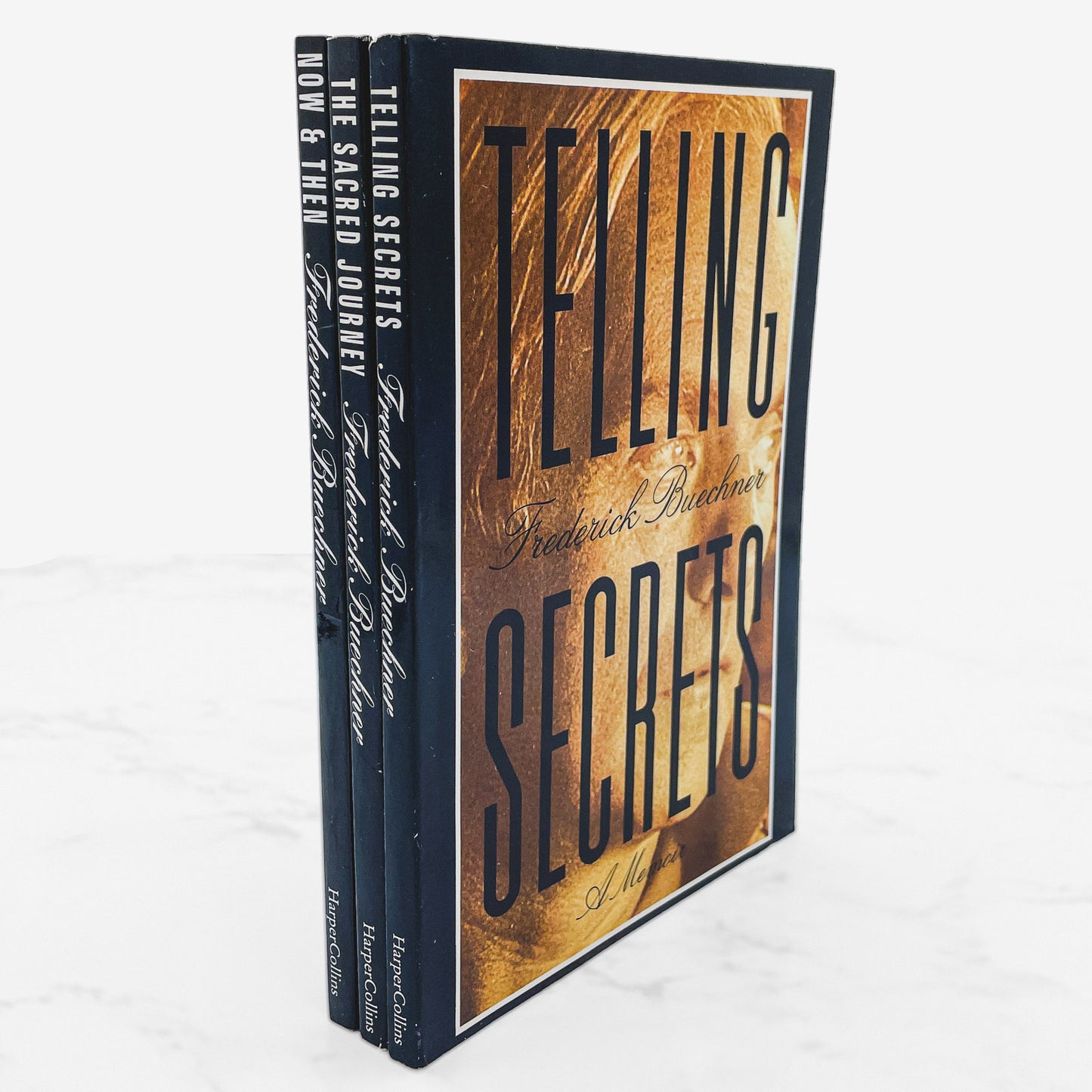 Telling Secrets, Now & Then, Sacred Journey by Frederick Buechner [TRADE PAPERBACK SET] 1991 • Harper