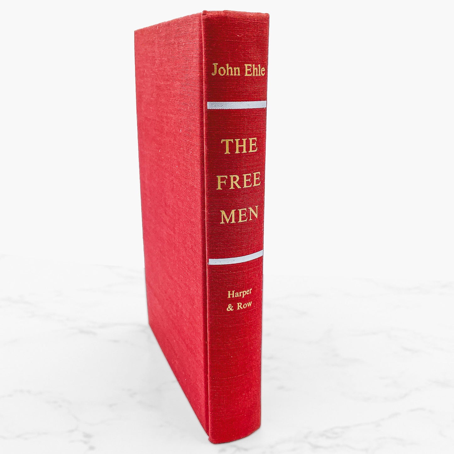 The Free Men by John Ehle SIGNED! [FIRST EDITION] 1965 • Harper & Row