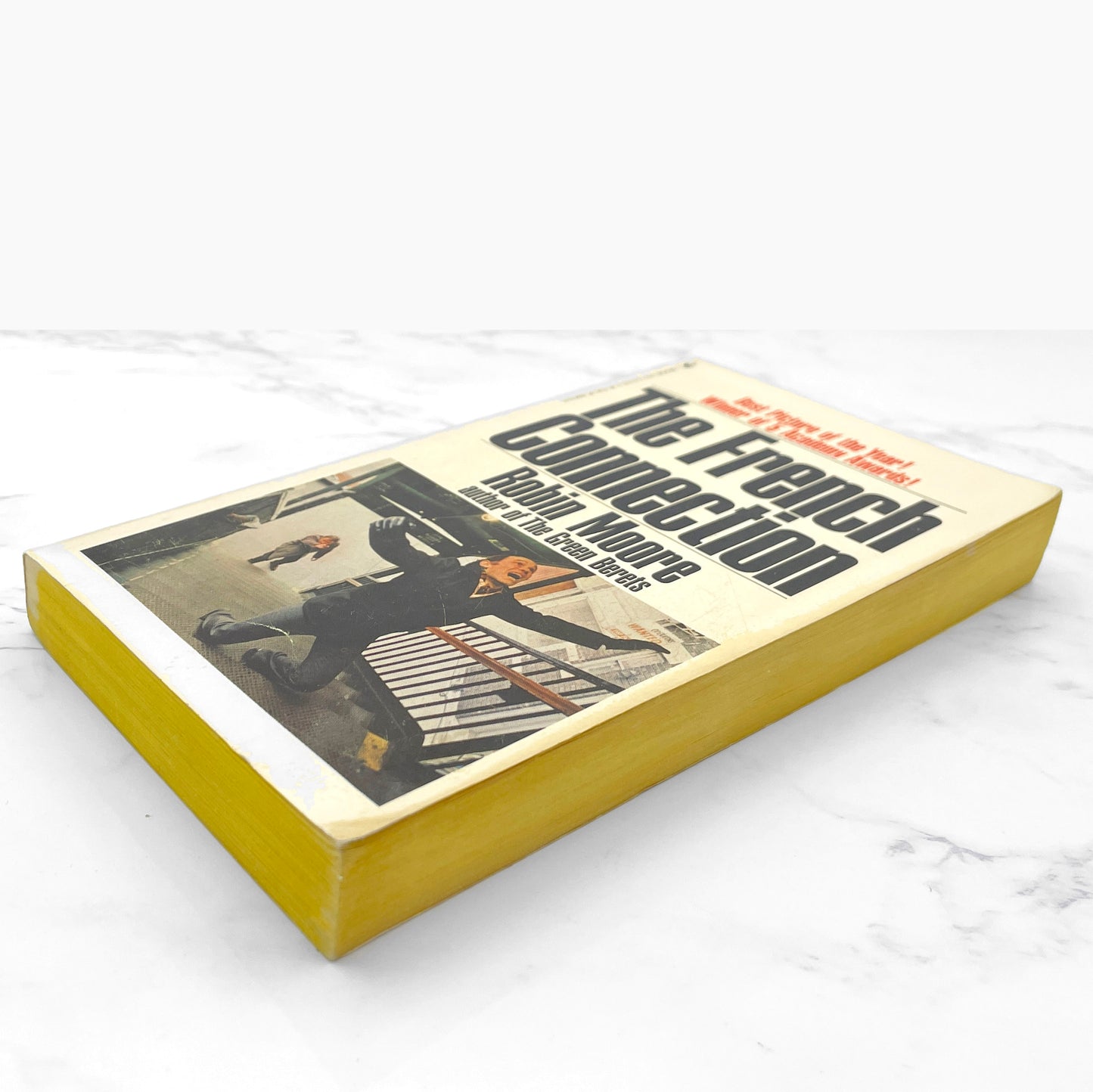 The French Connection: The World's Most Crucial Narcotics Investigation by Robin Moore [1972 PAPERBACK] Bantam • Movie Tie-in