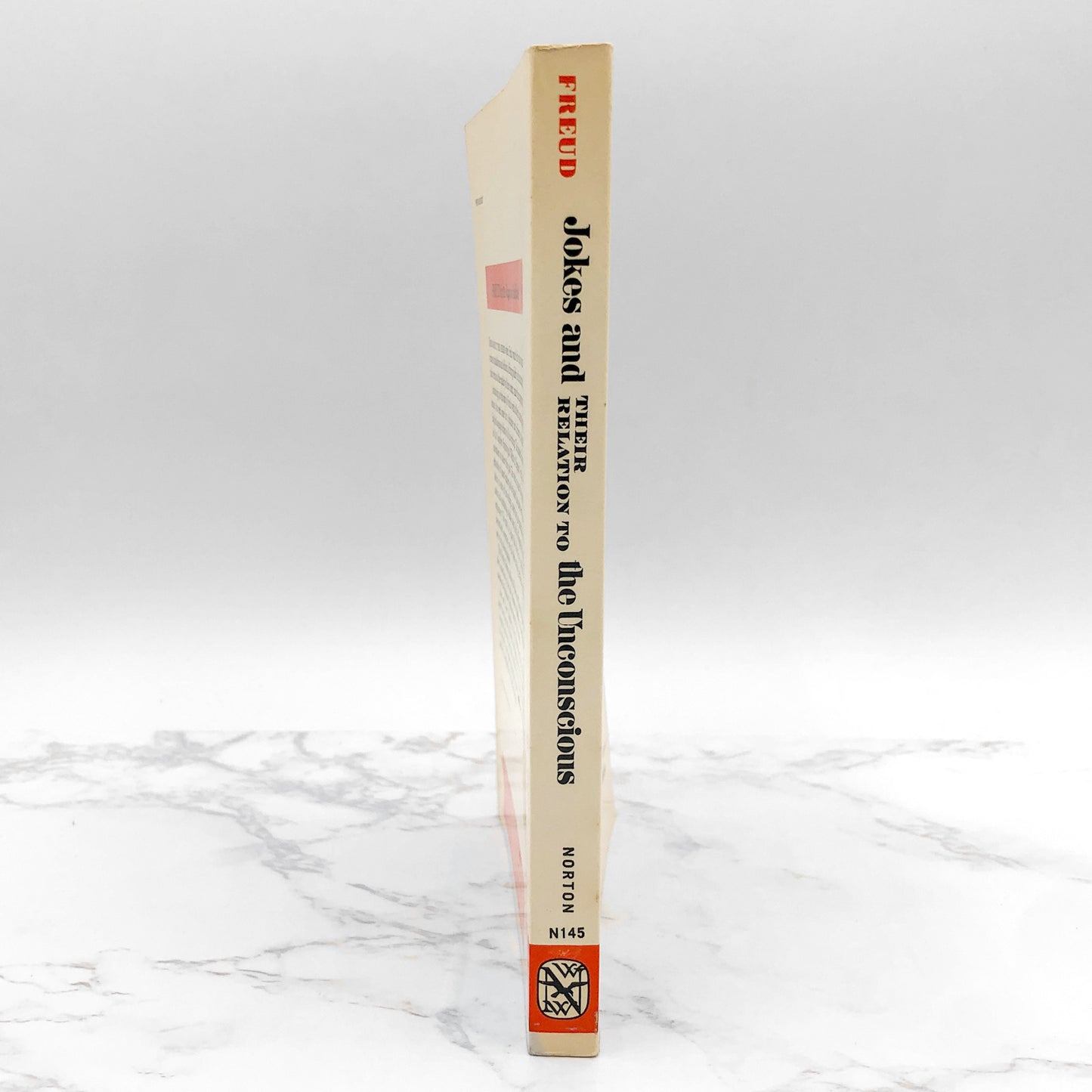 The Joke and Its Relation to the Unconscious by Sigmund Freud [1963 TRADE PAPERBACK]