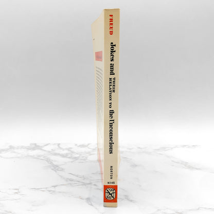 The Joke and Its Relation to the Unconscious by Sigmund Freud [1963 TRADE PAPERBACK]