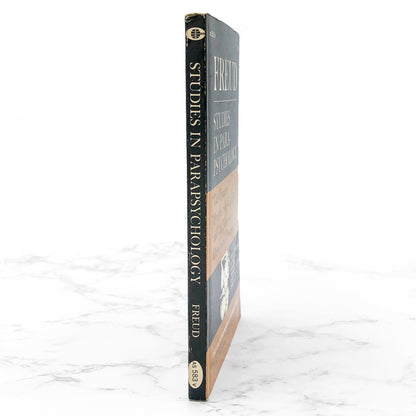 Studies in Parapsychology by Sigmund Freud [FIRST PAPERBACK PRINTING] 1963 • Collier
