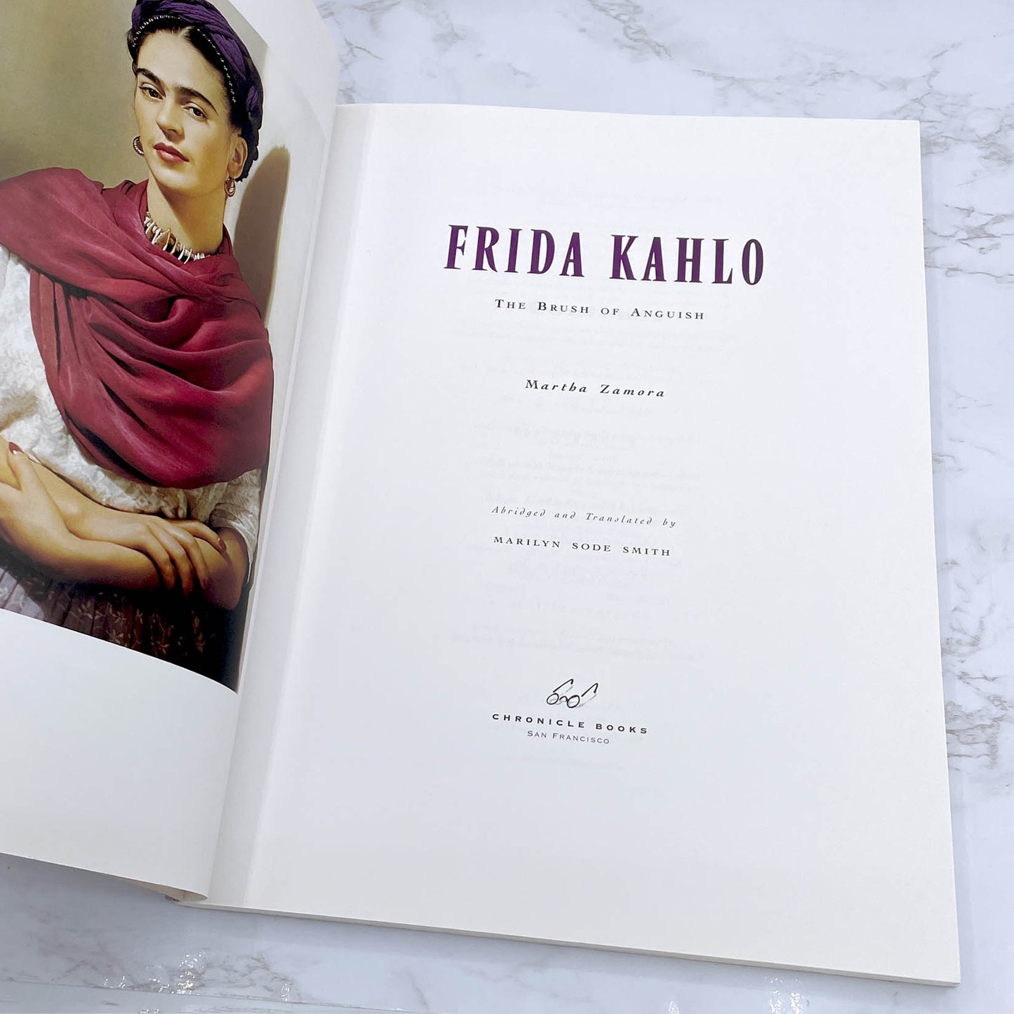 Frida Kahlo: Brush of Anguish by Martha Zamora [TRADE PAPERBACK FIRST EDITION] 1990 • Chronicle