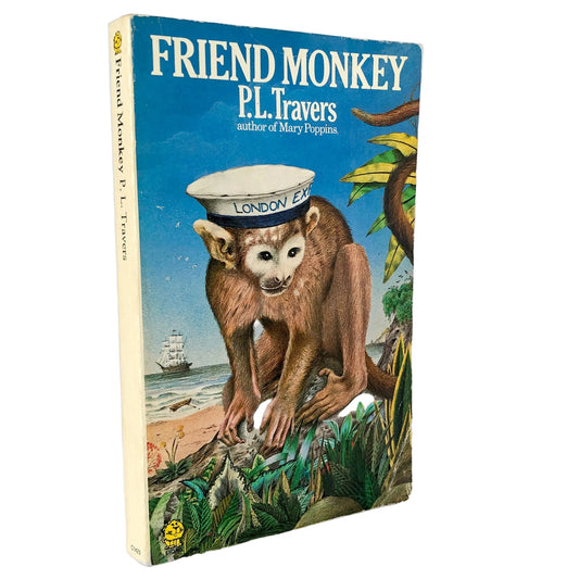 Friend Monkey by P.L. Travers [FIRST U.K. PAPERBACK PRINTING] 1979 • Fontana Lions