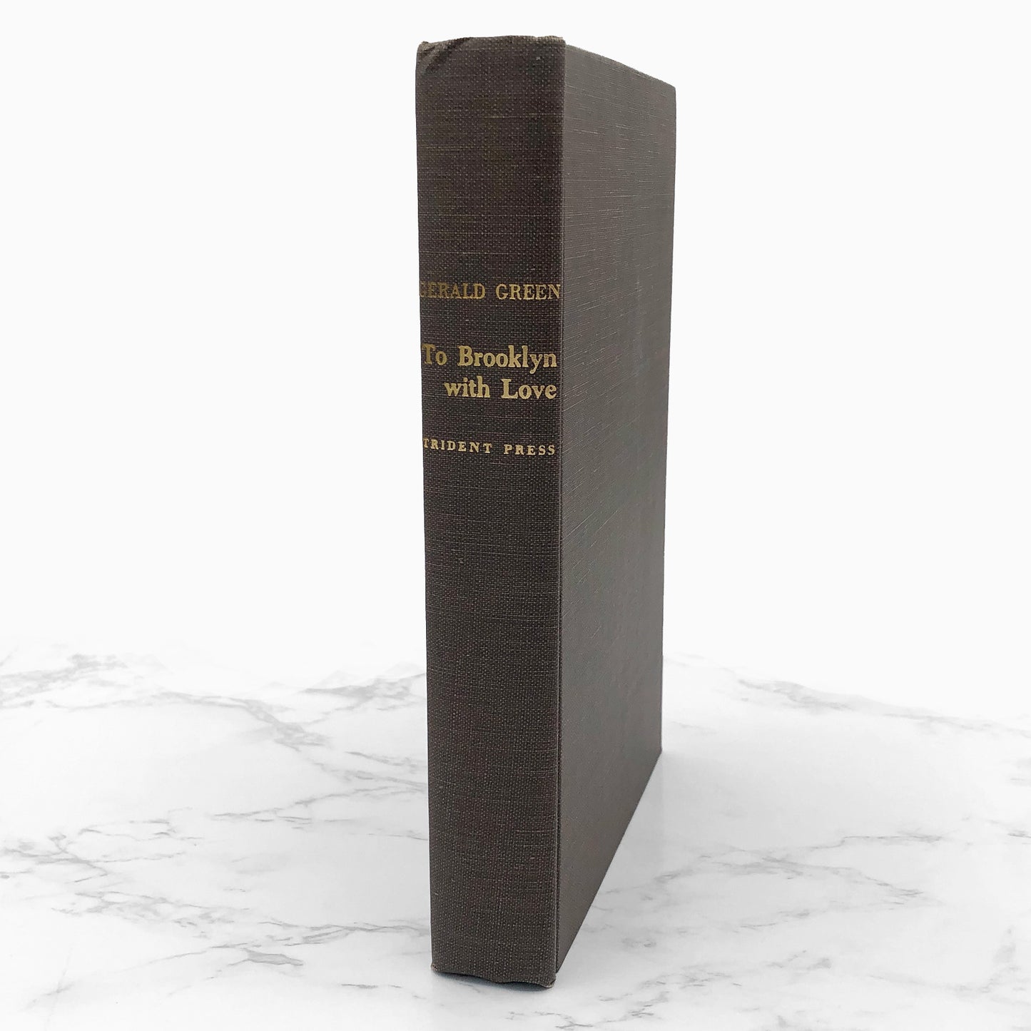 To Brooklyn With Love by Gerald Green [FIRST EDITION • FIRST PRINTING] 1967 • Trident Press