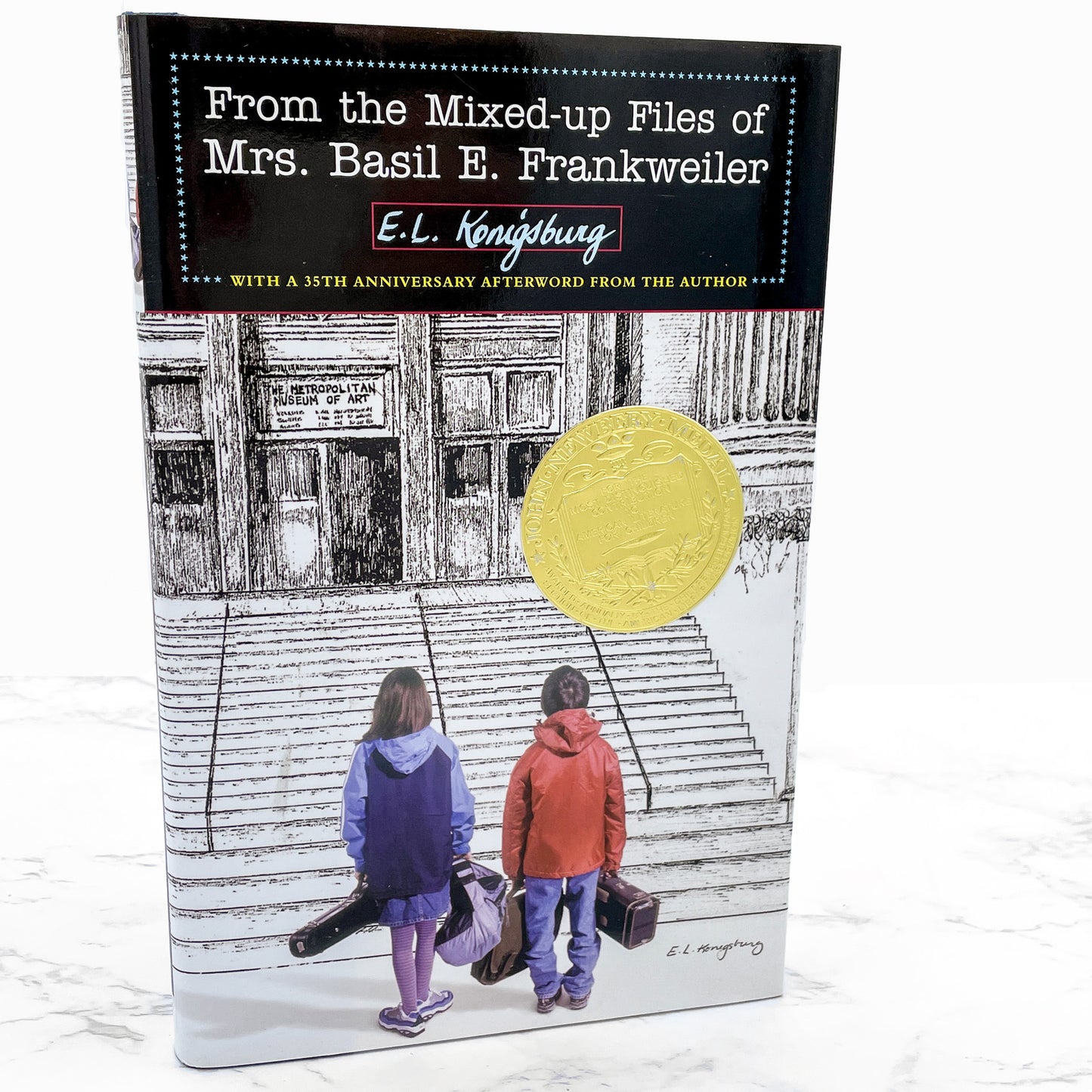From the Mixed-Up Files of Mrs. Basil E. Frankweiler by E.L. Konigsburg [35th ANNIVERSARY HARDCOVER] 2002 • Atheneum