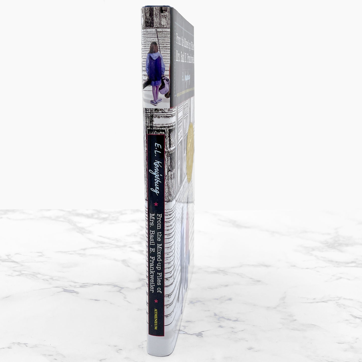 From the Mixed-Up Files of Mrs. Basil E. Frankweiler by E.L. Konigsburg [35th ANNIVERSARY HARDCOVER] 2002 • Atheneum