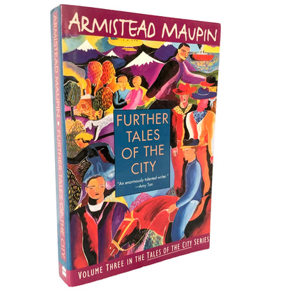Further Tales of the City by Armistead Maupin SIGNED! [TRADE PAPERBACK] 1994 • HarperPerennial