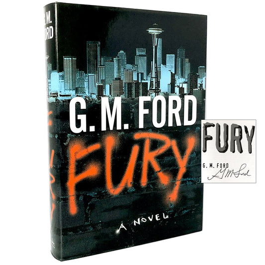 Fury by G.M. Ford SIGNED! [FIRST EDITION • FIRST PRINTING] 2001 • William Morrow