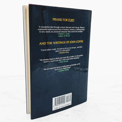 Fury by John Coyne [FIRST EDITION • FIRST PRINTING] 1989 • Warner Books