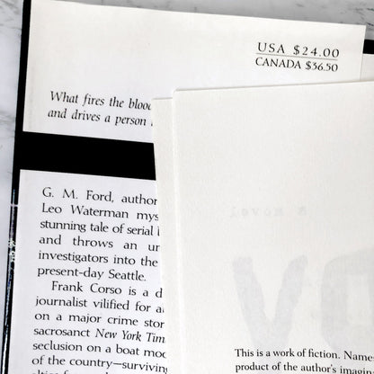 Fury by G.M. Ford SIGNED! [FIRST EDITION • FIRST PRINTING] 2001 • William Morrow