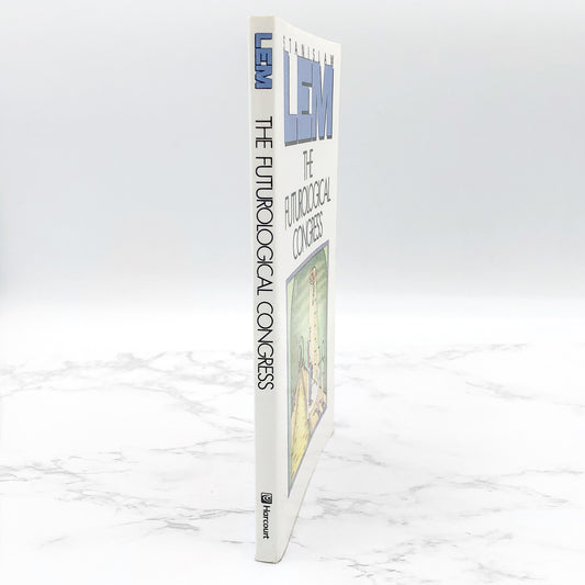 The Futurological Congress by Stanisław Lem [FIRST PAPERBACK EDITION] 1985 • Harcourt