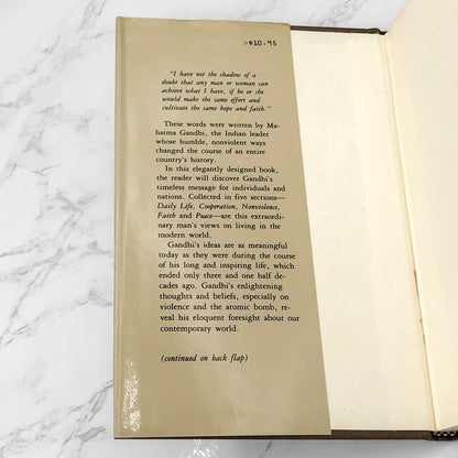 The Words of Gandhi selected by Richard Attenborough [FIRST EDITION] 1982