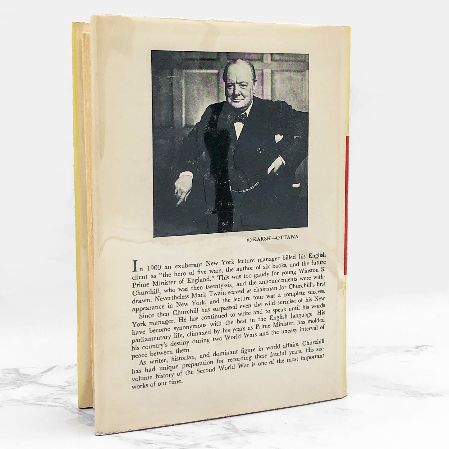 The Gathering Storm by Winston S. Churchill [1948 HARDCOVER] BCE • Houghton Mifflin