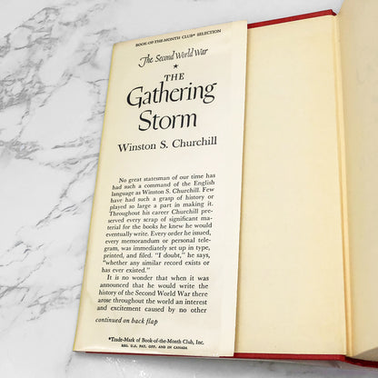 The Gathering Storm by Winston S. Churchill [1948 HARDCOVER] BCE • Houghton Mifflin